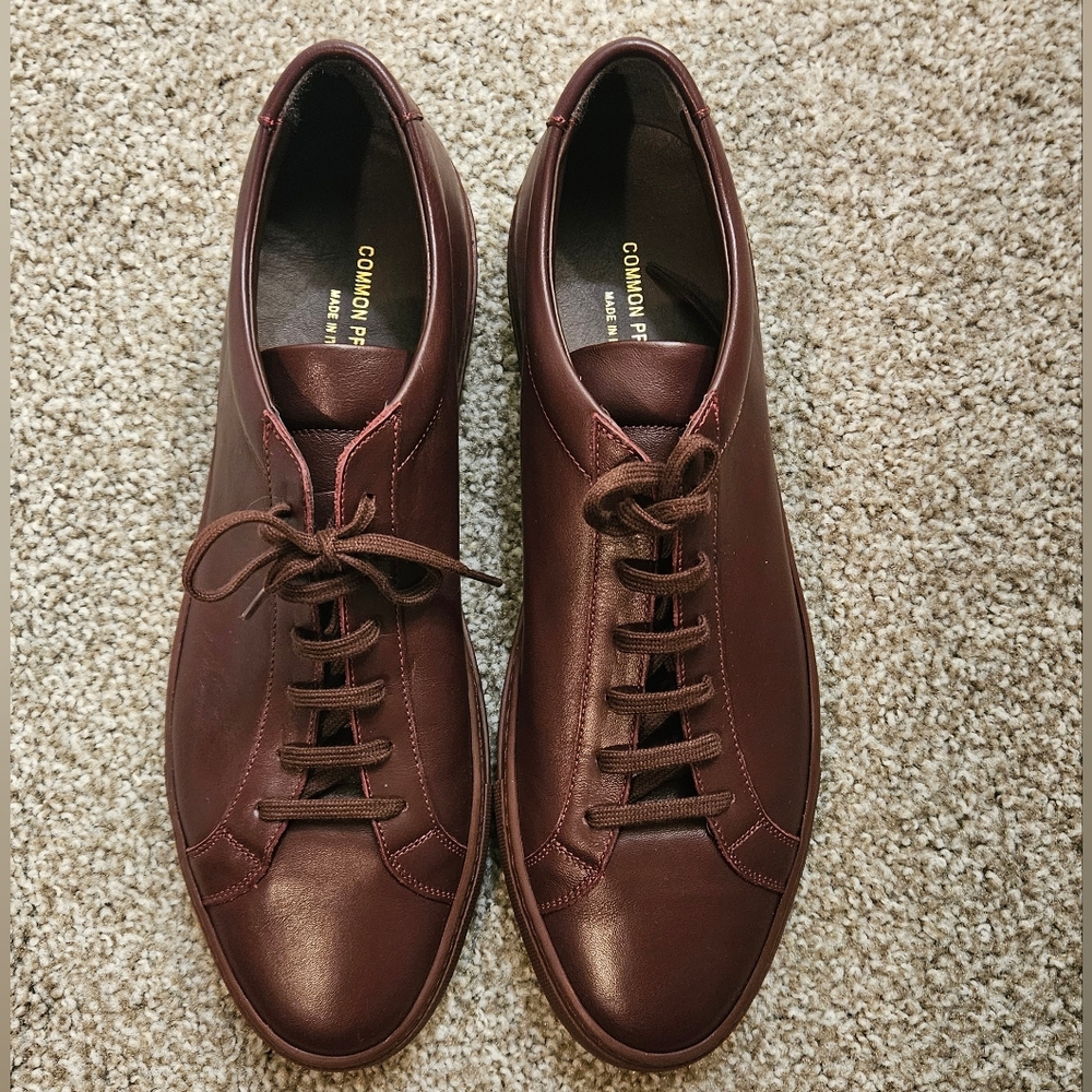 Mid Red Common Projects Sneakers NWT